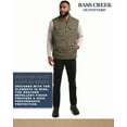 thumbnail image 3 of Bass Creek Outfitters Men's Workwear Vest - Heavyweight Sherpa Lined Duck Canvas Vest (M-XXL), 3 of 7
