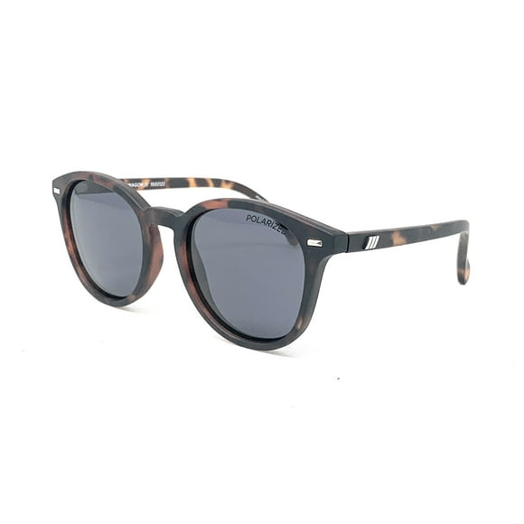 LE SPECS Unisex Polarized Sunglasses Bandwagon 1502122 Matte Tortoise 51mm