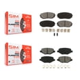 thumbnail image 1 of SIM Front Rear Semi-Metallic Brake Pads Kit for Car Ford Edge Lincoln MKX KSM-100096, 1 of 8
