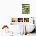 thumbnail image 6 of Coastal Inspired 12X16inch Bicycle and Flower Canvas Print Stylish Wall Art for Living Room, Bedroom, or Bathroom, 6 of 7