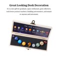 thumbnail image 2 of 9Pcs Crystal Ball Solar System Planets stones planets Office Home Desk Decor for Good Luck, 2 of 8
