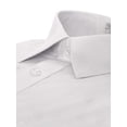 thumbnail image 3 of Marquis Men's 009F Regular Fit French Cuff Solid Dress Shirt, White, 16/32-33 Sleeve, 3 of 4