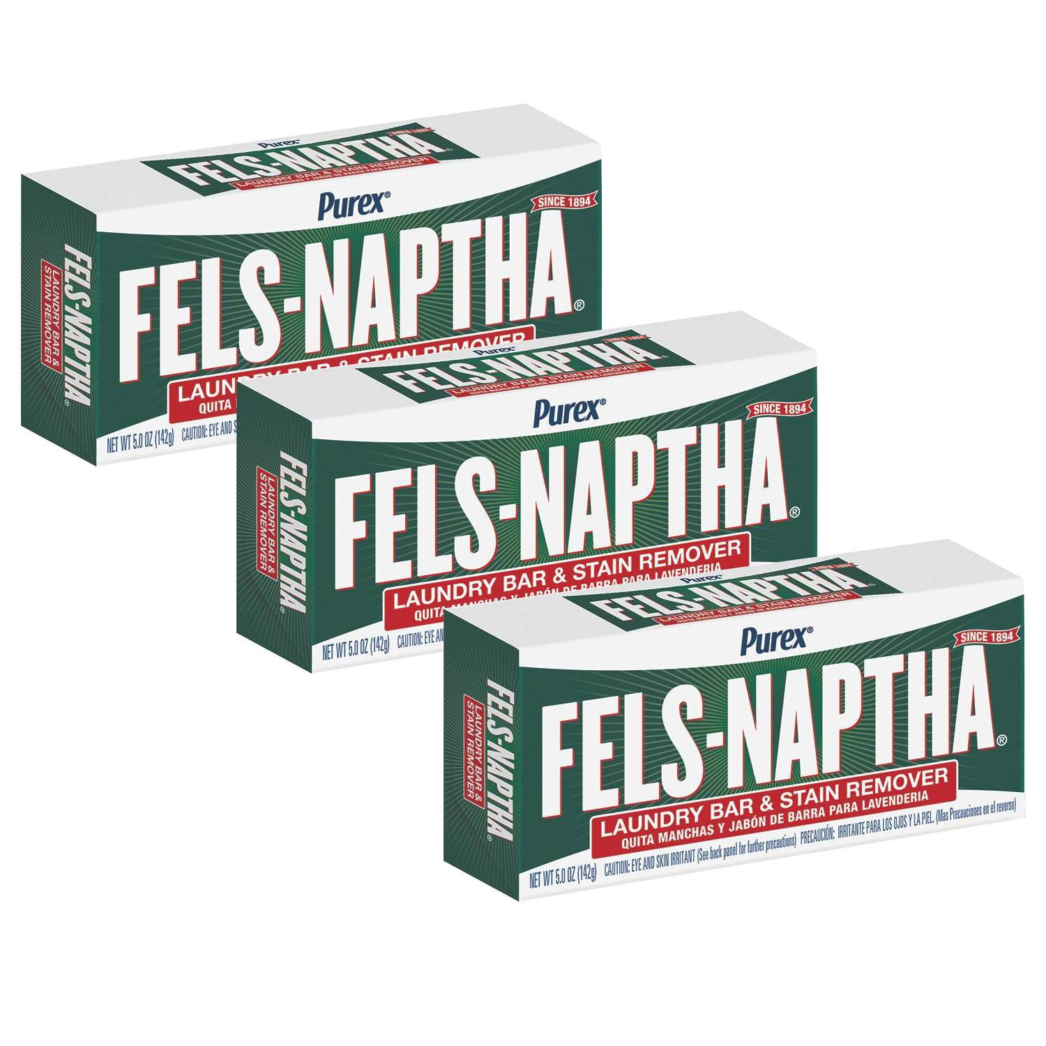 FelsNaptha Laundry Soap (Pack of 3)