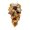 A, variant on Honmine Fall Pumpkin Berry Teardrop Wreath, Maple Leaf Striped Bow Door Hanging Decor, Thanksgiving Front Door Wreath for Wall, Gate, Window