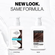 Keracolor Semi Permanent Hair Dye 3 in 1 Clenditioner, Mocha, 12 fl oz