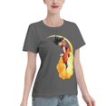 thumbnail image 2 of Women's Basic Short Sleeve T-Shirt Dragon Ball Wukong, 2 of 6