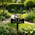 thumbnail image 4 of SPOORYYO Outdoor Metal Garden Stake Decor, Yard Stake Ornament for Courtyard Decoration and Landscaping, 4 of 6