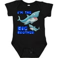 thumbnail image 3 of Inktastic I'm the Big Brother Shark Boys Baby Bodysuit, 3 of 5