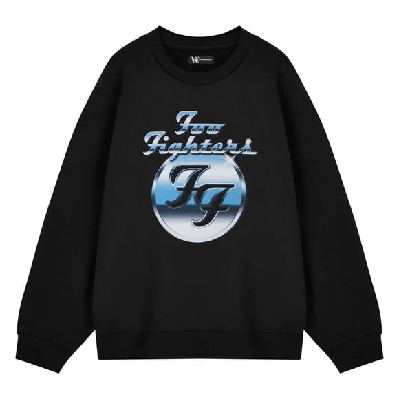 Foo Fighters Adult Metal Effect Sweatshirt