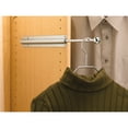 thumbnail image 4 of Rev-A-Shelf Tringle à Vêtements de Valet de Garde-Robe en Métal Extensible de 6 Pouces Chrome CVL-12-CR, 4 of 8