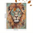 thumbnail image 3 of Abstract Lion Canvas Wall Art Decor，Suitable for Living Room，Bedroom，Office，Dining Room and Hallway, 3 of 8