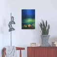 thumbnail image 4 of Luxe Metal Art 'A Walk in the Meadow' by Cesare Bellassai, Metal Wall Art, 16"x24", 4 of 9