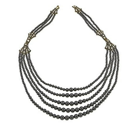 Heidi Daus Swarovski Crystal Multi-Strand Necklace & Bracelet Set~Age of Elegance