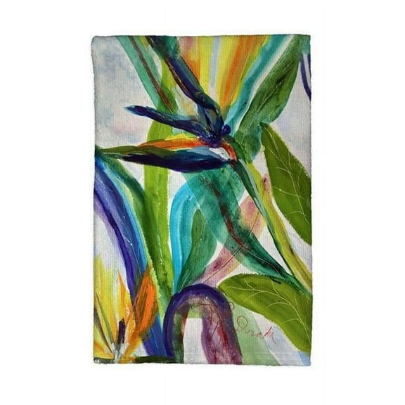 16 x 25 in. Teal Paradise II Kitchen Towel