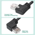 thumbnail image 4 of 19.7 Inch Length Male to Female 5e Network Extension Cable Right Bend, 4 of 6