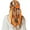 Style A#Orange, variant on 35” Satin Large Square Head Scarves - Silk Like Neck Scarf Hair Sleeping Wraps Satin Silk Scarfs for Women