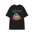 thumbnail image 1 of The Simpsons T-Shirt Noir à Manches Courtes pour Hommes, 1 of 6