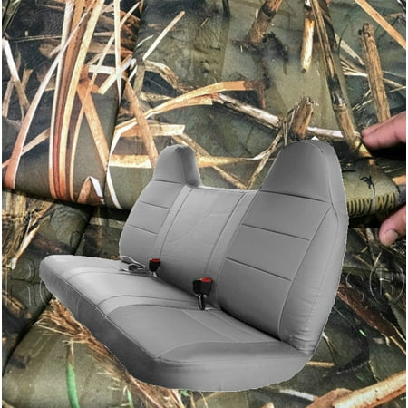 1992 - 2010 Ford F-Series F150 F250 F350 F450 F550 Solid Bench Seat Cover Custom Made Fit Muddy Water
