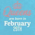 thumbnail image 2 of CafePress - Queens Are Born In February 29Th Body Suit - Cute Infant Bodysuit Baby Romper - Size Newborn - 24 Months, 2 of 3
