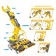 thumbnail image 3 of Muyoka Borde de brazo robótico Pluokvzr | No requiere soldadura | Amplio rango de movimiento en todos los puntos de pivote Kit robótico de coche de juguete educativo para Arduino Learner Muyoka Hogar, 3 of 7