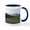 White/Navy Inside, variant on CafePress - The Mountains Are Calling Mug - 11 oz Ceramic Mug - Novelty Coffee Tea Cup