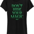 thumbnail image 3 of Wicked - Dont Hide Your Magic - Women's Short Sleeve Graphic T-Shirt, 3 of 5