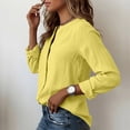 thumbnail image 6 of Giftesty Button up Shirt Women Trendy Linen Shirt Spring and Summer Long Sleeved Tops V-Neck Tunic Casual Blouse Shirts, 6 of 9