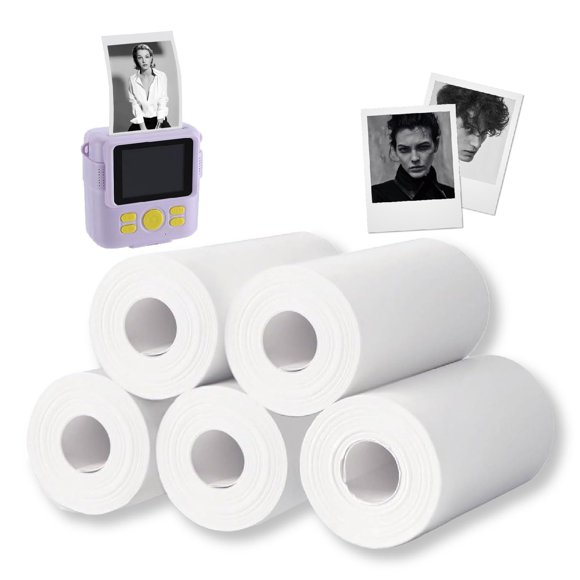 Papel de impresión Flenvo 5,7 cm x 2,5 cm 5 rollos