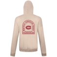 thumbnail image 3 of Women's Levelwear Khaki Montreal Canadiens Waterfall Stained Glass Pullover Hoodie, 3 of 3