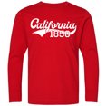 thumbnail image 3 of Inktastic California 1850 Long Sleeve Youth T-Shirt, 3 of 5