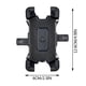thumbnail image 3 of Ganfancp Soporte para Teléfono Móvil de Ciclismo Soporte para Teléfono Móvil de Navegación a Prueba de Golpes para Bicicleta Ofertas Del Día 1X Soporte para Móvil, 1X Tornillo, 1X Herramienta, 3 of 3