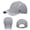 Grey, variant on Fashion Women Men Sport Climbing Breathable Beach Baseball Cap Hop Hat Sun Visor Hats for Women Men Washed Baseball Hat Adjustable Cotton Sports Caps for Adults Outdoor Activities