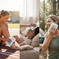 thumbnail image 4 of ZZkhGO 3-Pack Ice Packs, Instant Cold Compress Squeeze to Activate No Refrigeration Needed for Sports Injuries Fever Relief, Leakproof Portable Cold Therapy Pack, 4 of 6