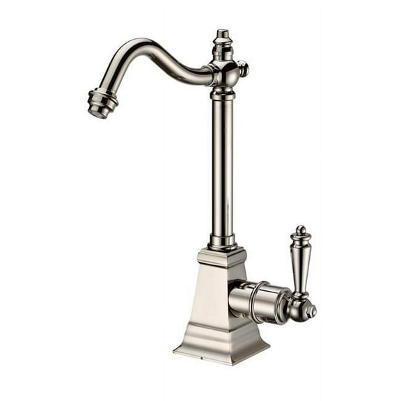 Whitehaus Point of Use Cold Water Drinking Faucet with Traditional Swivel Spout