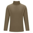 thumbnail image 4 of Big and Tall Sweaters for Men,M-5XL Fleece Turtleneck Sweater,Long Sleeve Casual Soft Comfy Pullovers, 4 of 6