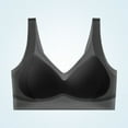thumbnail image 2 of SELONE Comfortable Bras for Women Smoothing Wireless T Shirt Bra Wide Strap Bras Comfortable Underwear, 2 of 3