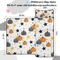 thumbnail image 5 of Autumn Halloween Pumpkins Pattern Toddler Nap Mats for Kids Preschool,51"x22" Sleeping Mat Bag or Kids,Toddler Sleeping Bag,Toddler Nap Mat or Daycare, 5 of 6