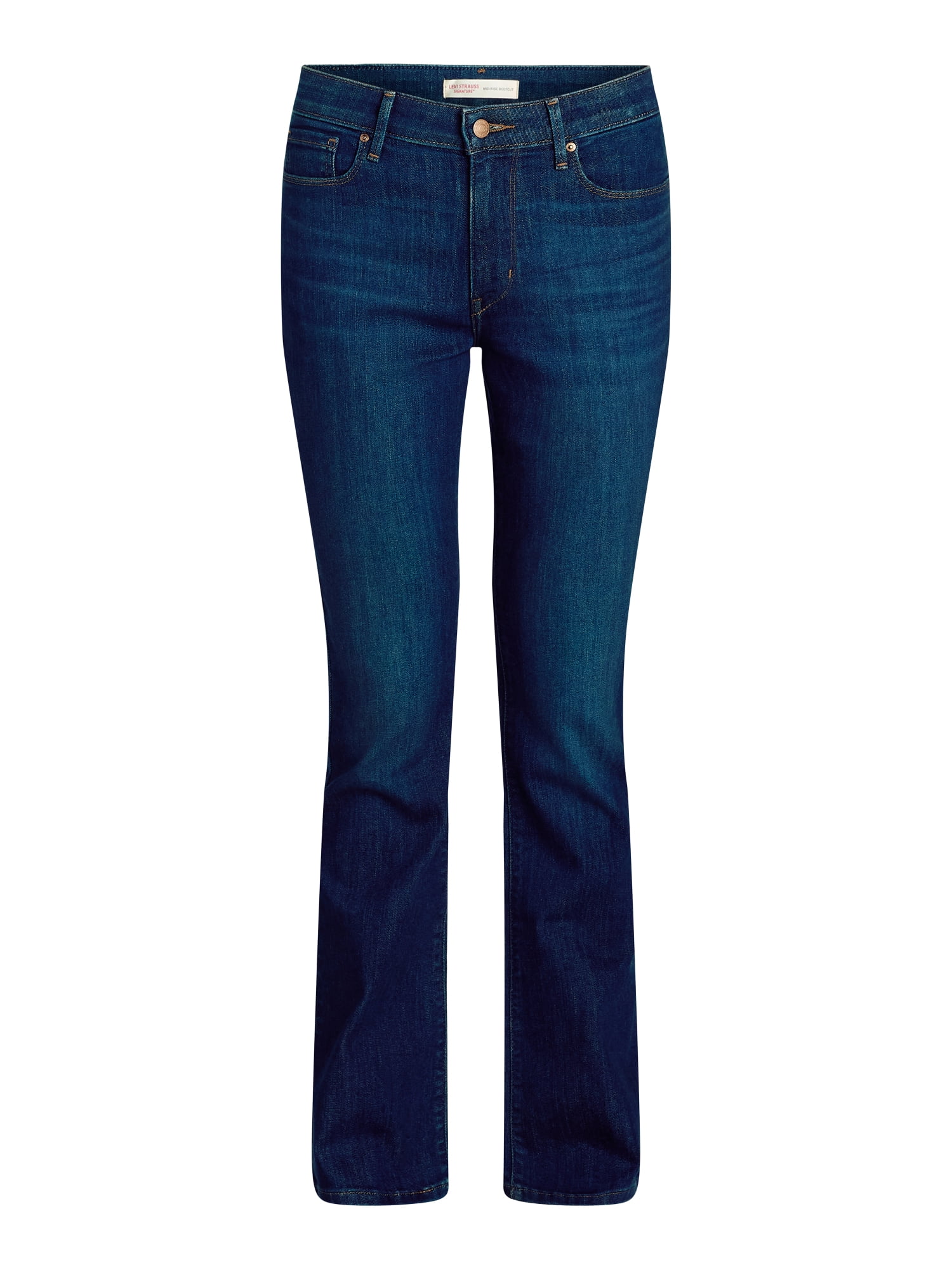 Levi Strauss Signature Women's and Women's Plus Mid Rise Bootcut Jeans