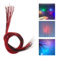 thumbnail image 4 of Goriertaly 10/Set Train LED Light Fairy Garden Lawn 3V Lamp Post red wire length 30cm 1Set, 4 of 6