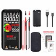 thumbnail image 1 of Xingzhi S11 Multimètre Intelligent 1000V Rechargeable Capacitance Compteur Auto Range Portable Poche Multifonctions Voltmètre Testeur Noir, 1 of 8