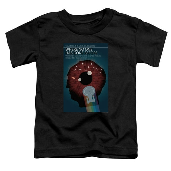 Star Trek Tng Season 1 Episode 6 Toddler T-Shirt Black