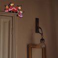 thumbnail image 4 of Bewildely Marco de puerta de Navidad de decoración hogar Navidad Tumbling Santa Windows decoración de esquina regalo de Año Nuevo habitación Kits de decoración para fiestas No.01 Bewildely HA008872-01, 4 of 6