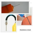 thumbnail image 4 of RENACLIPY Professional Basketball Needle Stainless Steel Multifunction Pump for Inflating Sports Balls Silver 100Pcs for Fan Gear, 4 of 8