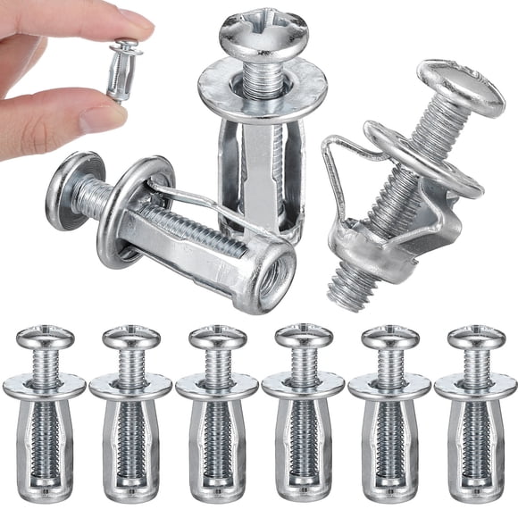 HEANUJJ 10Pcs Metal Hollow Door Anchors for Shipping Container Silver 2.3X1.1X1.1In