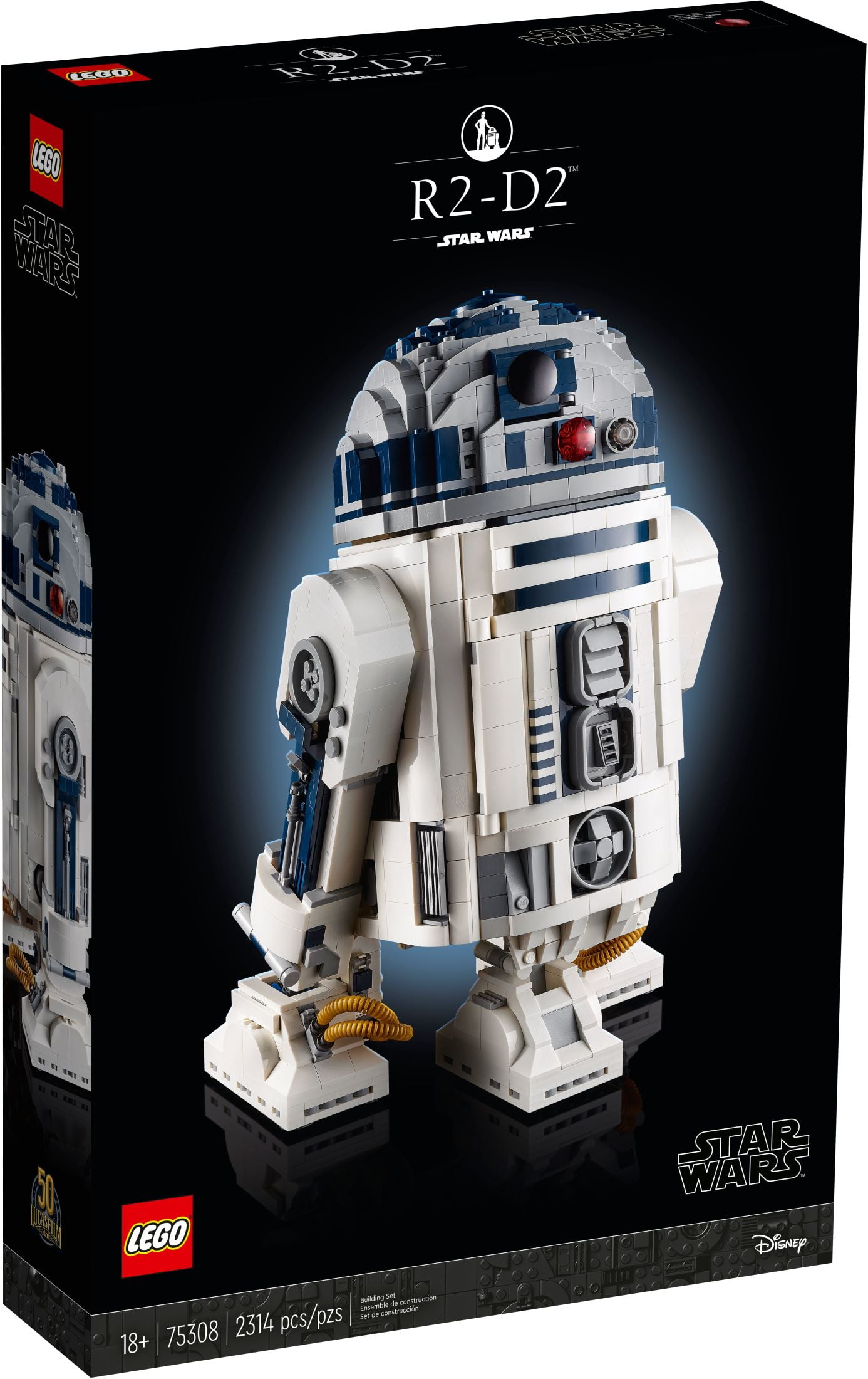 LEGO Star Wars R2 D2 75308 Droid Building Set with Lightsaber Collectible Display Model Ideal Gift for Star Wars Fans in Cameroon at XAF 195091 Rating 5