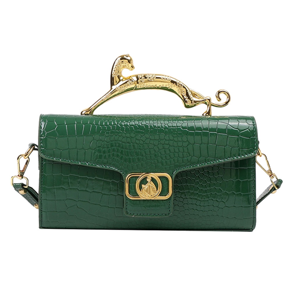 Thinsony PU Durable Cross Body Bag For Women Easy To Match With Any Outfit Gifts Handbags For Women green 1Set Walmart
