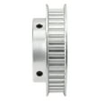 thumbnail image 3 of Uxcell Aluminum XL 40 Teeth mm Bore Timing Belt Idler Pulley Flange Synchronous Wheel for 10mm Belt CNC XL40 12.7mm Bore, 3 of 5