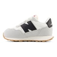 thumbnail image 3 of New Balance® 237 Kids' Shoes Color: White Black Size: 7 T, 3 of 4