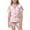 Pink, variant on Luvoko Tween Pajamas Girls' Easter Day Printed Pajamas Short Sleeved Button Top Shorts Home Pajamas Set Toddler Pajamas Girls Girl Clothes 18-24 Months Toddler Girl 4t Clothes Baby Girl Twin Outfits