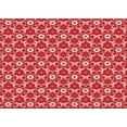 thumbnail image 1 of Ahgly Company Machine Washable Indoor Rectangle Transitional Pastel Red Pink Area Rugs, 4' x 6', 1 of 7